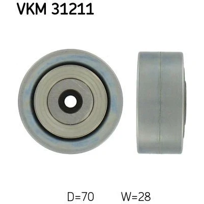 Billede af SKF VKM 31211 Remstrammerhjul AUDI: A6 C6 Avant
