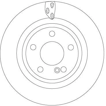 Billede af Bremseskive TRW DF6887