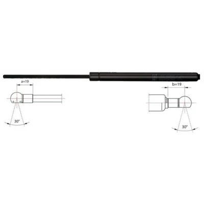 Billede af METZGER 2110478 Gasdæmper 480 565 MAZDA: 2 Hatchback