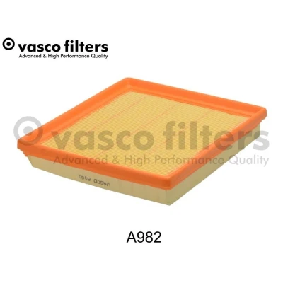 Billede af DAVID VASCO A982 Luftfilter 35 190 206 rektangulær Filterindsats VOLKSWAGEN: Polo V Hatchback, Golf 7, 7 Variant, SKODA: Octavia 3 Combi