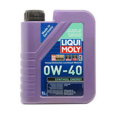Billede af Liqui Moly 0W 40 1l Motorolie 9514 VOLKSWAGEN: up! Hatchback, Polo V Golf 7, AUDI: A6 C7 Avant, A4 B8 A3 Sportback, TOYOTA: Aygo