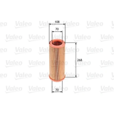 Billede af VALEO 585631 Luftfilter 270 108 Filterindsats FIAT: Doblo I Cargo, Stationcar