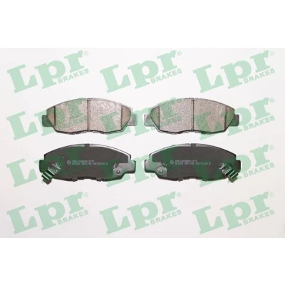 Billede af LPR 05P1728 Bremseklodser HONDA: CIVIC 8 Hatchback, 6 Stufenheck