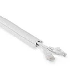 Billede af Kabel Management Kanal 1 stk. Maksimal tykkelse på kabel: 12 mm PVC Hvid