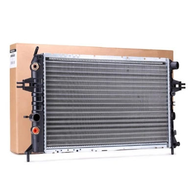 Billede af NRF EASY FIT 55351 Radiator Aluminium 600 366 42 med gummitylle Loddet køleripper OPEL: Astra G Caravan, CC, Sedan