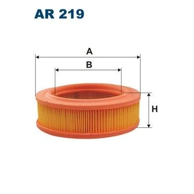 Billede af FILTRON AR 219 Luftfilter 61 183 Filterindsats FORD: ESCORT 1, FIESTA TRIUMPH: TR 6