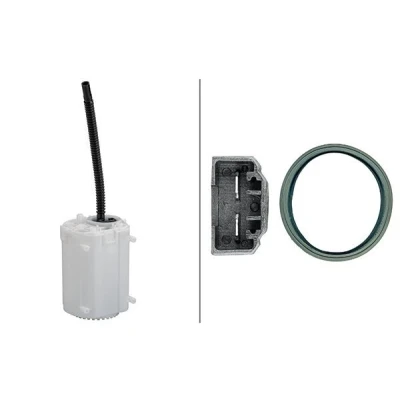 Billede af HELLA 8TF 358 146 241 Brændstof, føderdel uden tankmåler med pumpe, krimpforbindelse, monteringsdele elektrisk VOLKSWAGEN: Polo III Hatchback