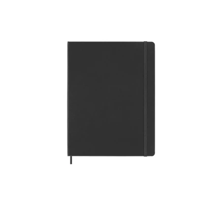 Billede af Moleskine Notesbog XL Foret Hårdt omslag Black