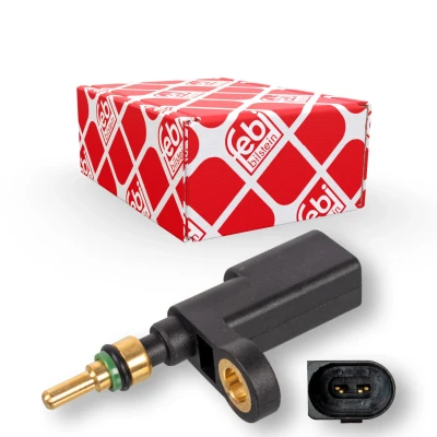 Billede af FEBI BILSTEIN 106571 Kølevæsketemperatur Sensor sort SKODA: Fabia 2, Octavia 3 Schrägheck, II Hatchback, VOLKSWAGEN: Caddy 3, Sharan