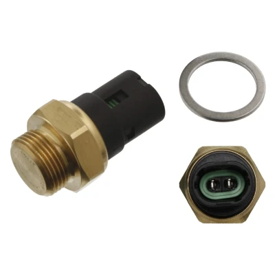 Billede af FEBI BILSTEIN 09746 Temperaturkontakt, kølerventilator med tætningsring RENAULT: TWINGO 1, 19 II Cabriolet