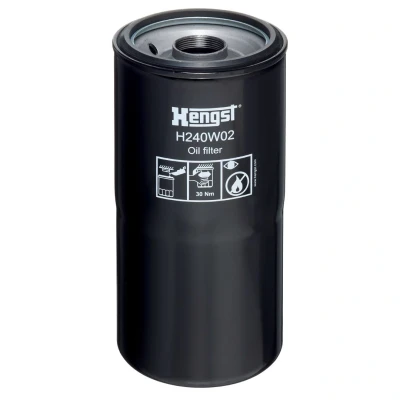 Billede af HENGST filter H240W02 Oliefilter 1 3/8 16UN Påskruet VOLVO: FL 6
