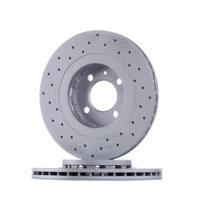 Billede af ZIMMERMANN SPORT COAT Z 600.1601.52 Bremseskiver 280 22 5/4 4 100 udvendig ventileret, hullet coatet VOLKSWAGEN: GOLF 2, Corrado