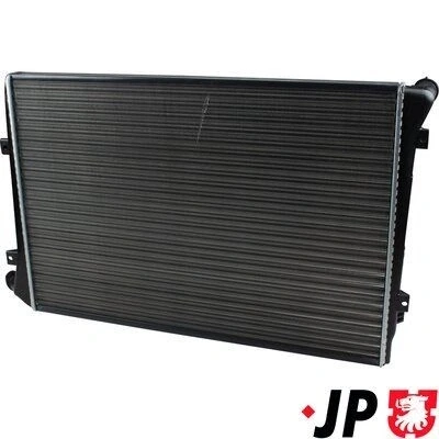 Billede af JP GROUP 1114209100 Radiator Aluminium 650 439 32 VOLKSWAGEN: Golf 5, Touran I, Caddy 3, SKODA: Octavia 2 Combi, II Hatchback, SEAT: Altea