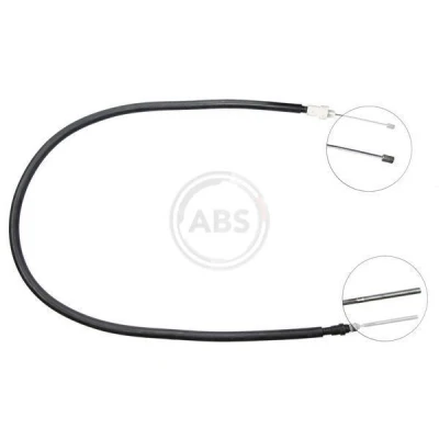 Billede af A.B.S. K13267 Håndbremsekabel 1255 Skivebremse til venstre /højrestyring