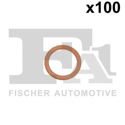 Billede af FA1 722.520.100 Pakningsring 10 1 A form Kobber