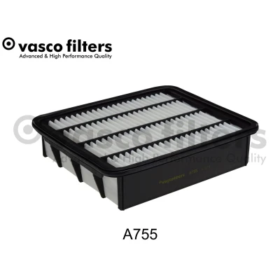 Billede af DAVID VASCO A755 Luftfilter 65mm 270mm 218mm rektangulær Filterindsats TOYOTA: Land Cruiser Prado 150