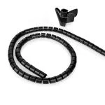 Billede af Kabel Management Ærme 2.00 m 1 stk. Maksimal tykkelse på kabel: 16 mm PE Sort