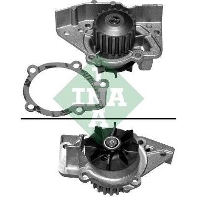Billede af INA 538 0468 10 Vandpumpe 20 mekanisk FIAT: Ducato II Bus, PEUGEOT: J5 Ladvogn/Chassis, 406 Sedan, CITROËN: XM Hatchback
