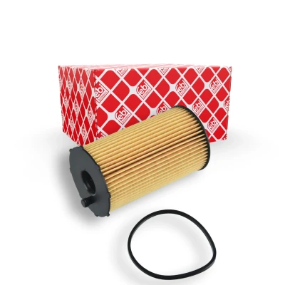 Billede af FEBI BILSTEIN 172627 Oliefilter med tætningsring Filterindsats PEUGEOT: 407 SW, Sedan, 607 CITROËN: C5 III Stationcar, 3, C6 Sedan
