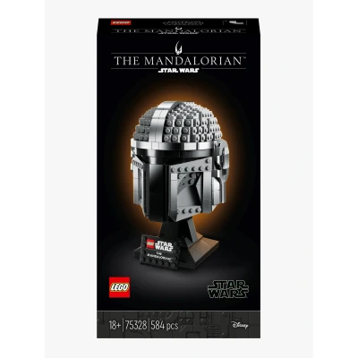 Billede af Lego Star Wars 75328 Mandalorian Helmet Legetøj og Gadgets