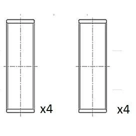 Billede af FAI AutoParts BB2026 STD Krumtapleje CITROËN: C5 III Stationcar, PEUGEOT: 208 I Hatchback