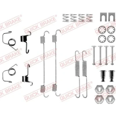 Billede af QUICK BRAKE 105 0617 Tilbehørssæt, bremsebakker PEUGEOT: 106 II Hatchback