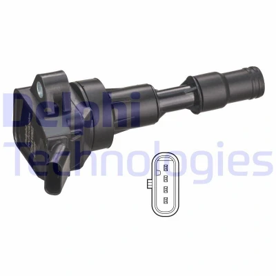 Billede af DELPHI GN11002 12B1 Tændspole 4 12 KIA: Picanto III