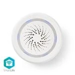 Billede af Nedis SmartLife Sirene Wi Fi Strømforsyning 8 Lyde 85 dB Android &amp; iOS Hvid
