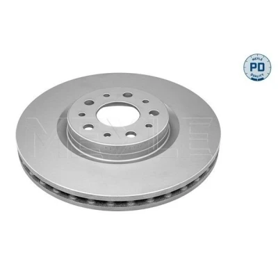 Billede af MEYLE 215 523 0037/PD Bremseskiver foraksel 281 26 5 98 ventileret Zink lamel belagt FIAT: Tipo Stationcar, Hatchback