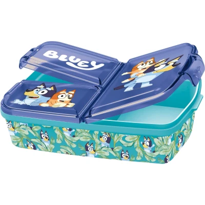 Billede af Bluey Madkasse med rum 19,5 x 16,5 6,7 cm polypropylen