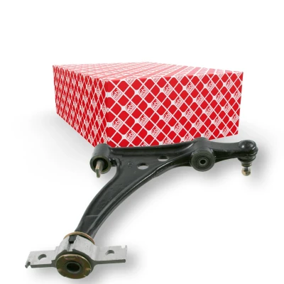 Billede af FEBI BILSTEIN 21260 Bærearm med holder, låsemøtrik leje, bære /styreled foraksel nede, højre krydsarm Stålgods ALFA ROMEO: 166