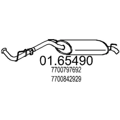 Billede af MTS 01.65490 Lydpotte 1260