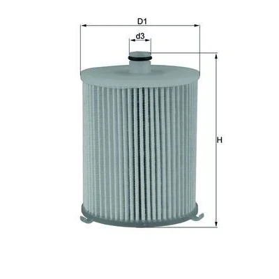 Billede af MAHLE ORIGINAL KX 245/4D Brændstoffilter Filterindsats TOYOTA: Yaris III Hatchback, Van