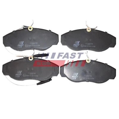 Billede af FAST FT29012 Bremseklodser foraksel med indbygget slidsensor FIAT: Ducato II Ladvogn/Chassis, Van, Bus, CITROËN: Jumper I Van