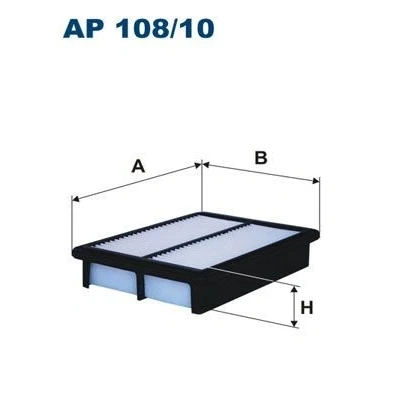 Billede af FILTRON AP 108/10 Luftfilter 52 190 269 Filterindsats HYUNDAI: H 1 Cargo