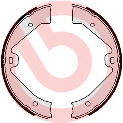 Billede af BREMBO S 65 505 Håndbremseklodser med tilbehør
