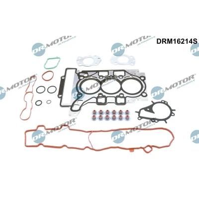 Billede af DR.MOTOR AUTOMOTIVE DRM16214S Komplet pakningssæt, motor med ventildækselpakning, cylinderhovedpakning, ventilarmstætning