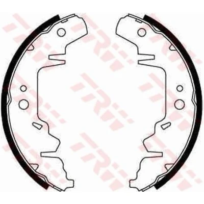 Billede af TRW GS8643 Bremsebakker 250 57 MANDO CHRYSLER: VOYAGER 4