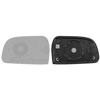 Billede af VAN WEZEL 8267831 Spejlglas venstre