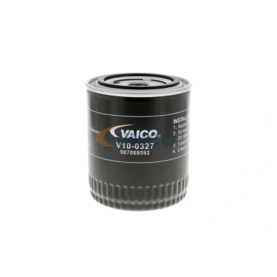 Billede af VAICO V10 0327 Oliefilter 3/4 16 UNF Original Quality med en returløbs stop ventil Påskruet filter AUDI: A6 C6 Avant, A4 B7 B6 Avant