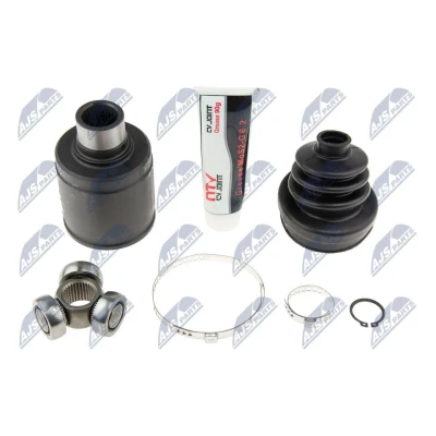 Billede af NTY NPW HD 019 Knokkelled foraksel, gearkasse monteret HONDA: ACCORD 8, CIVIC 6 Stufenheck, Logo