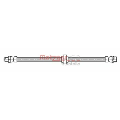 Billede af METZGER 4112149 Bremseslange 515 M10 x 1 RENAULT: ESPACE 3