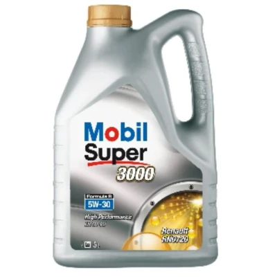 Billede af Mobil 3000 Formula R SUPER 5W 30 5l Motorolie 154126 RENAULT: MEGANE 3 Grandtour, Clio 4, Captur, MERCEDES BENZ: A klasse, B Vito Van