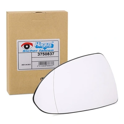 Billede af VAN WEZEL 3750837 Spejlglas venstre OPEL: Corsa D Hatchback, E Hatchback