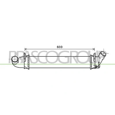 Billede af PRASCO DA320N002 Intercooler