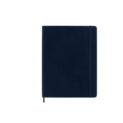 Billede af Moleskine Notesbog XL Foret Blødt Omslag Sapphire Blue