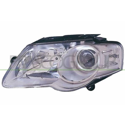 Billede af PRASCO VG0544904 Forlygter venstre H7/H7 med indstillingsmotor for LWR VOLKSWAGEN: Passat B6 Variant, Sedan