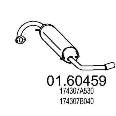 Billede af MTS 01.60459 Lydpotte 1170