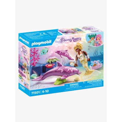 Billede af Playmobil 71501 Princess Magic Byggesæt Havfrue med Delfiner