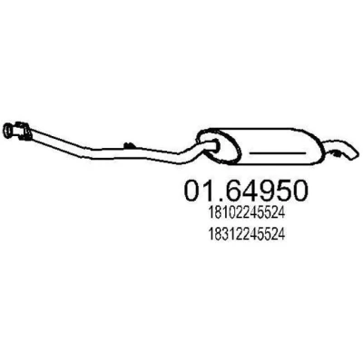Billede af MTS 01.64950 Lydpotte 2040